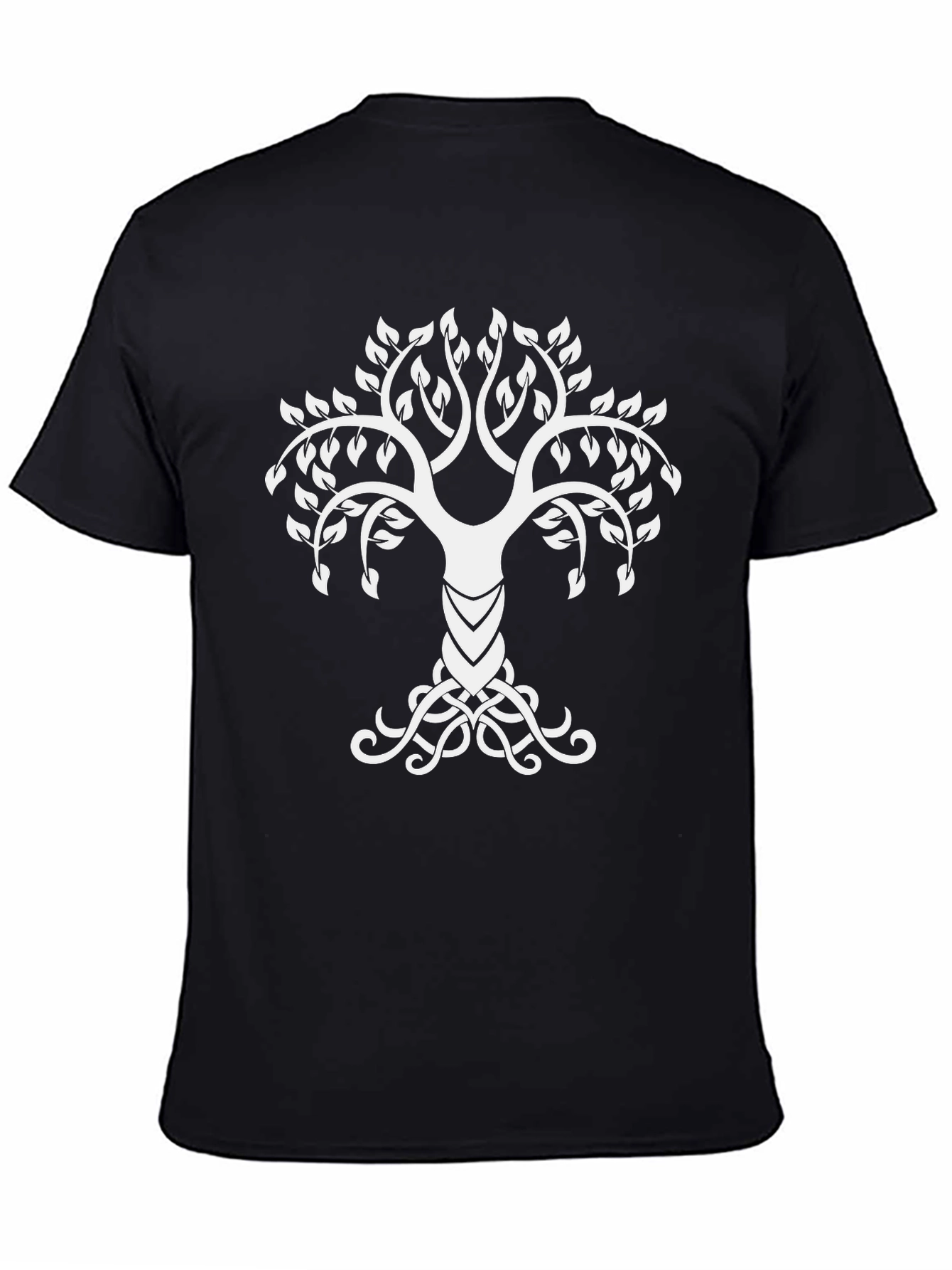 Celtic Tree of Life Black T-Shirt