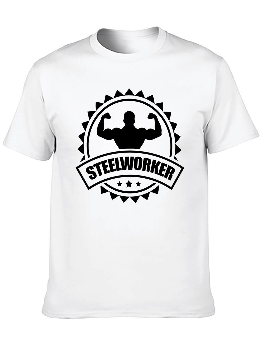 Steelworker Graphic Tee - Black