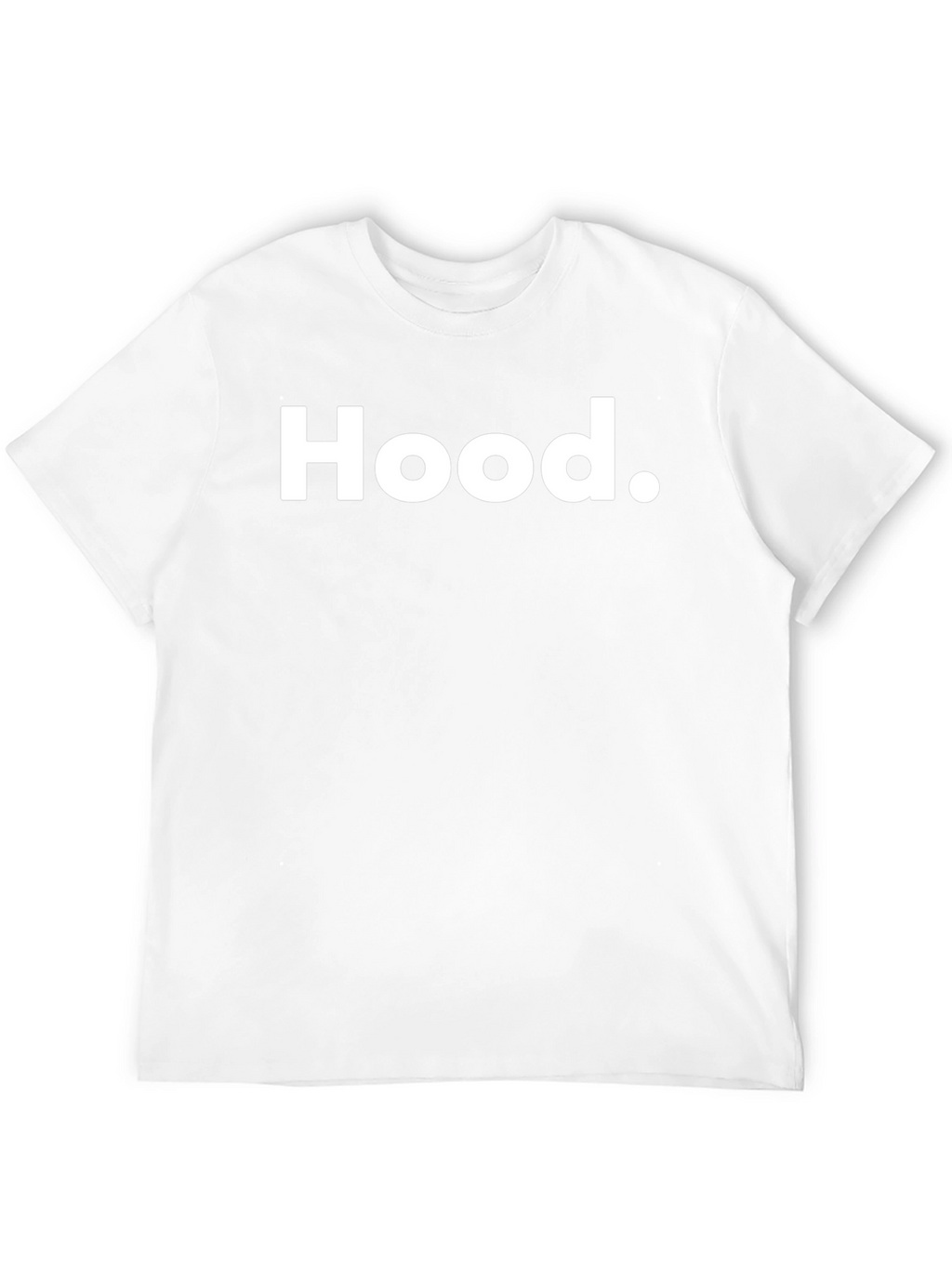 Hood T-Shirt - Classic Black Tee