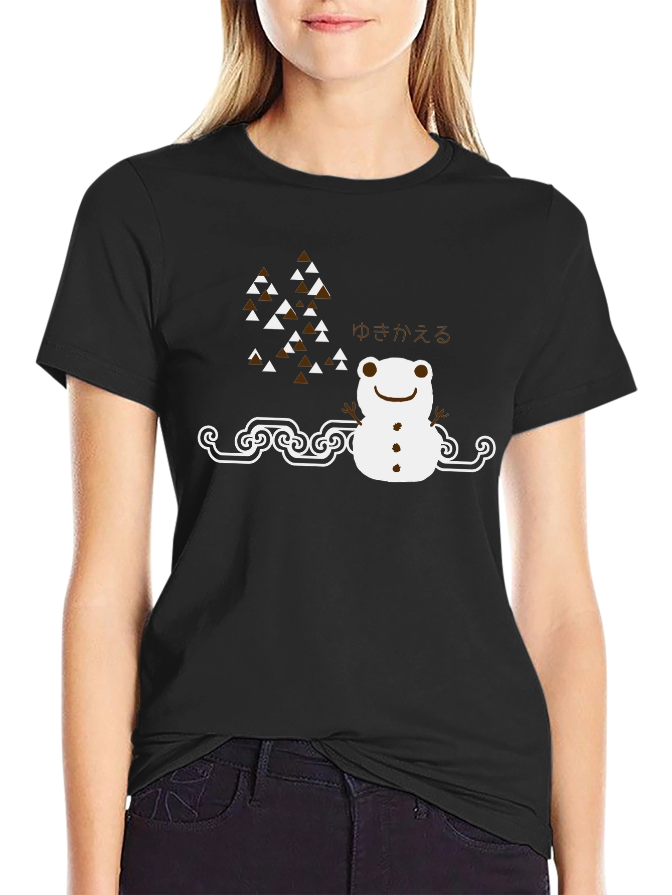 Snow Frog T-Shirt - Unique Graphic Tee