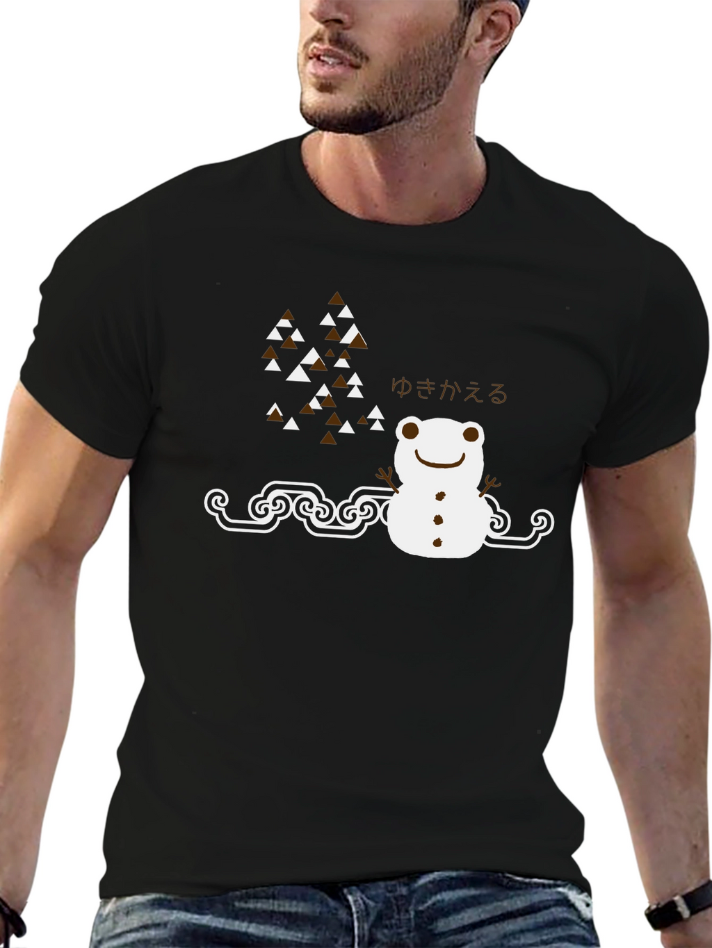 Snow Frog T-Shirt - Unique Graphic Tee