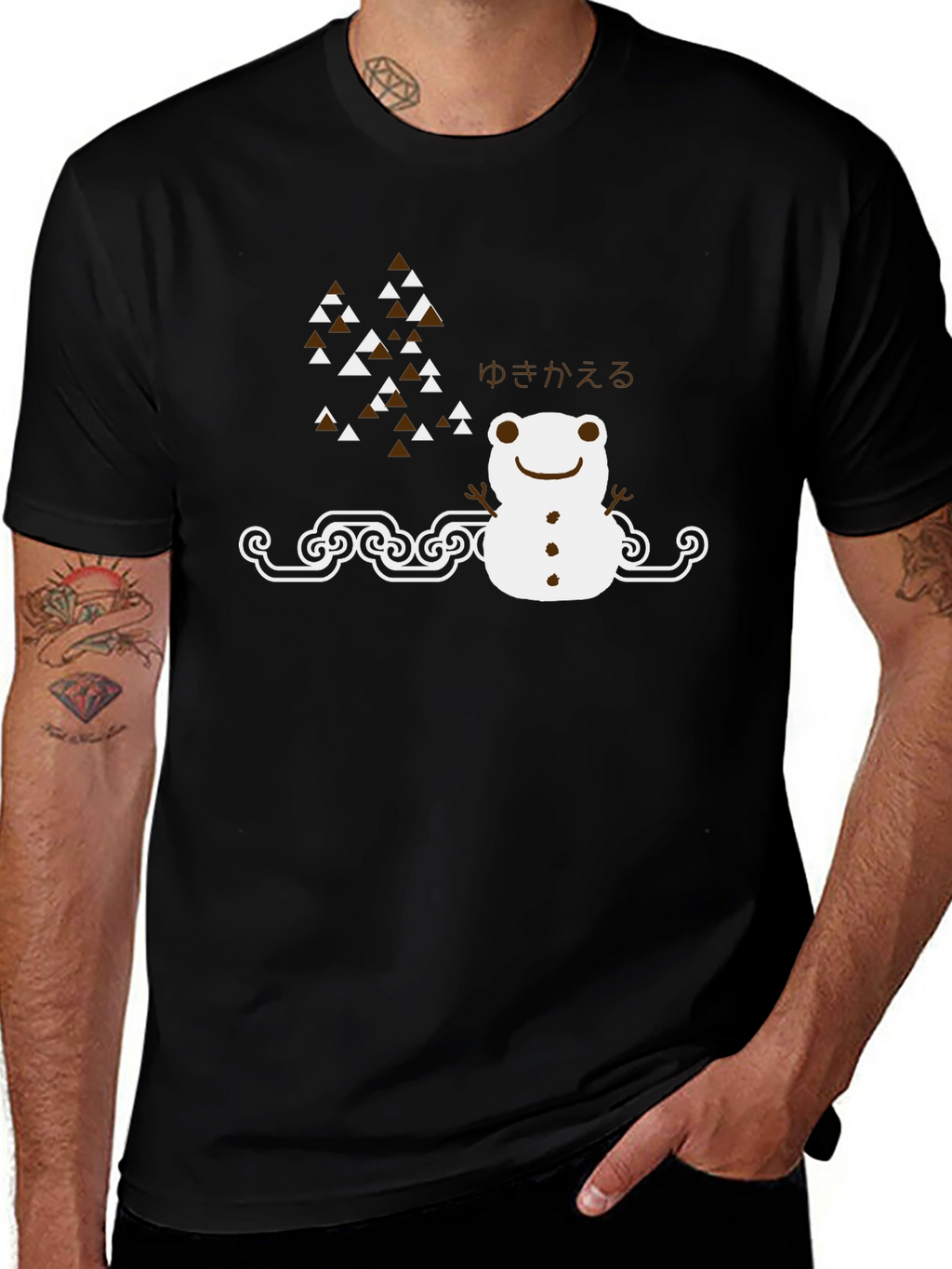Snow Frog T-Shirt - Unique Graphic Tee