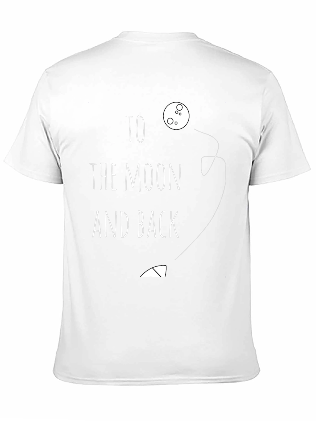 To the Moon and Back Graphic Tee