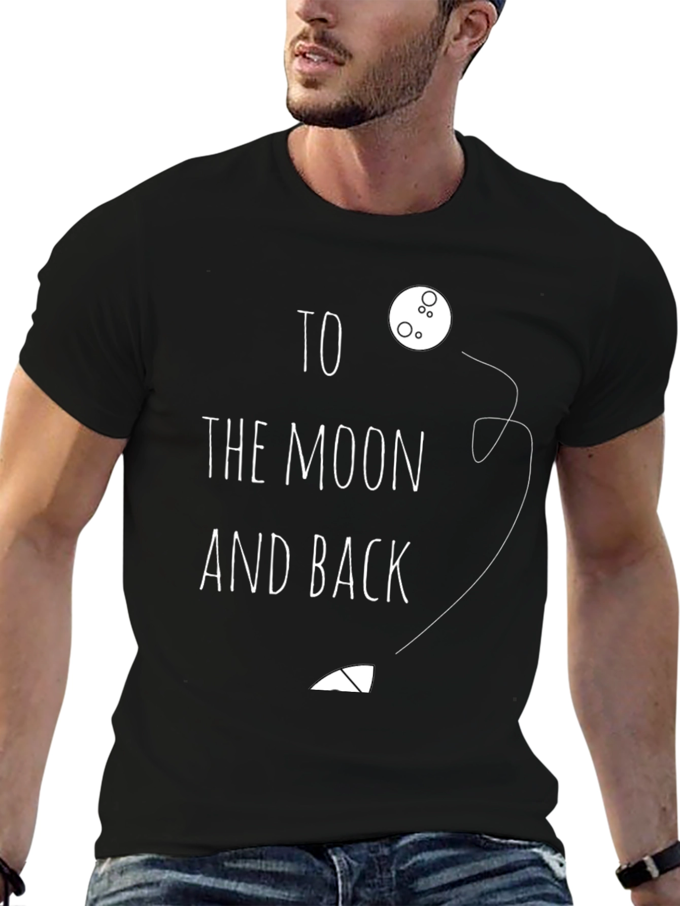 To the Moon and Back Graphic Tee