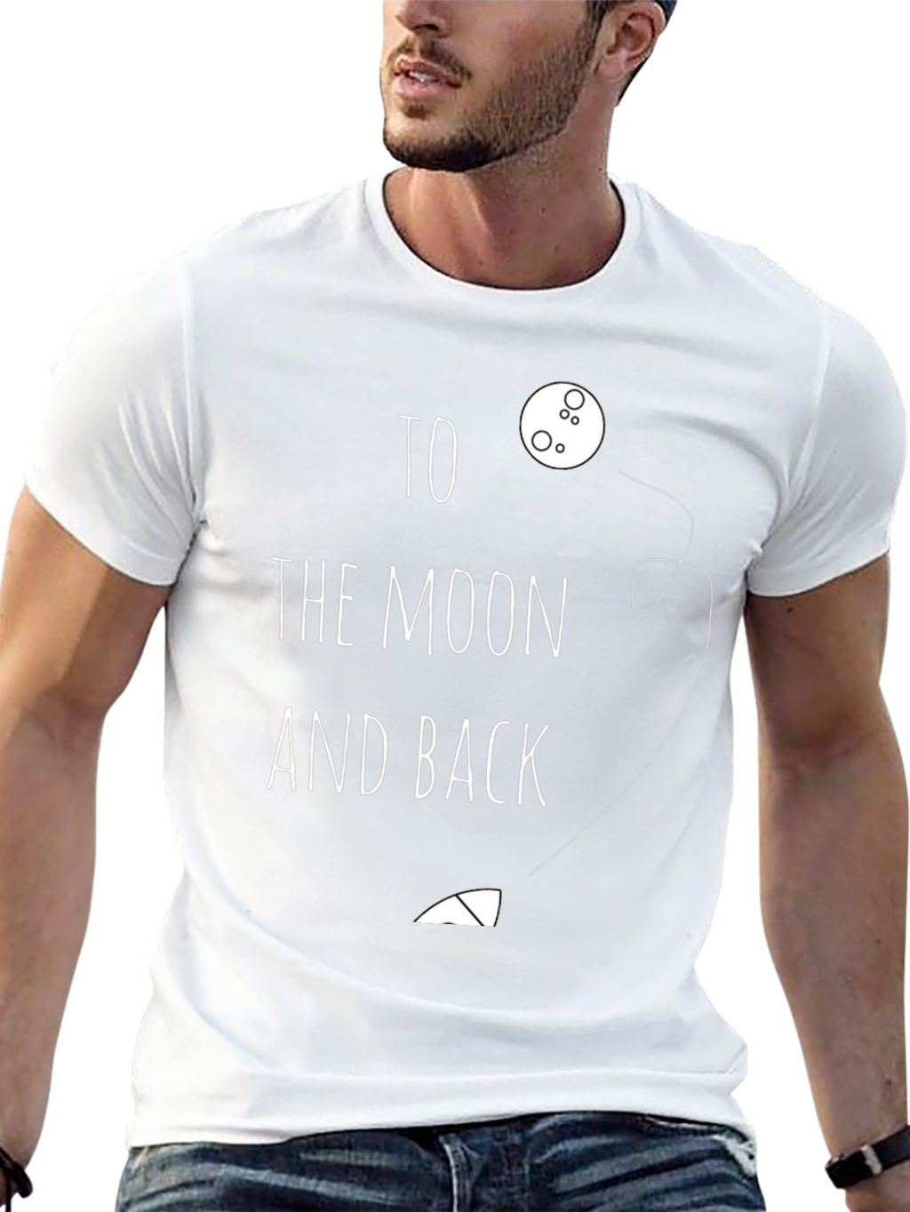 To the Moon and Back Graphic Tee