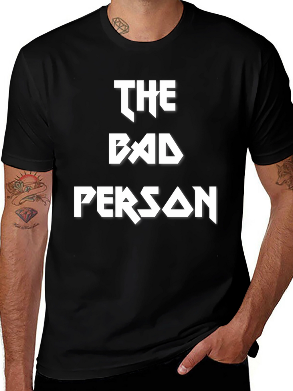 The Bad Person T-Shirt - Bold Graphic Tee