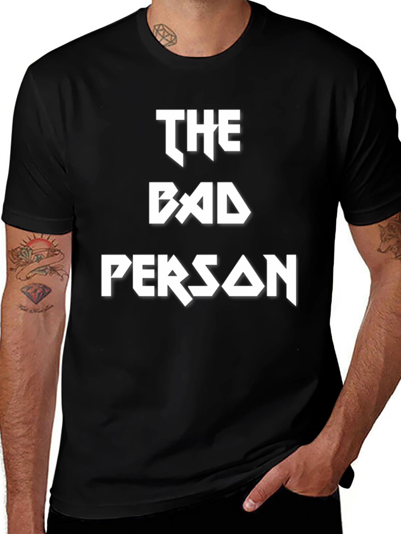 The Bad Person T-Shirt - Bold Graphic Tee