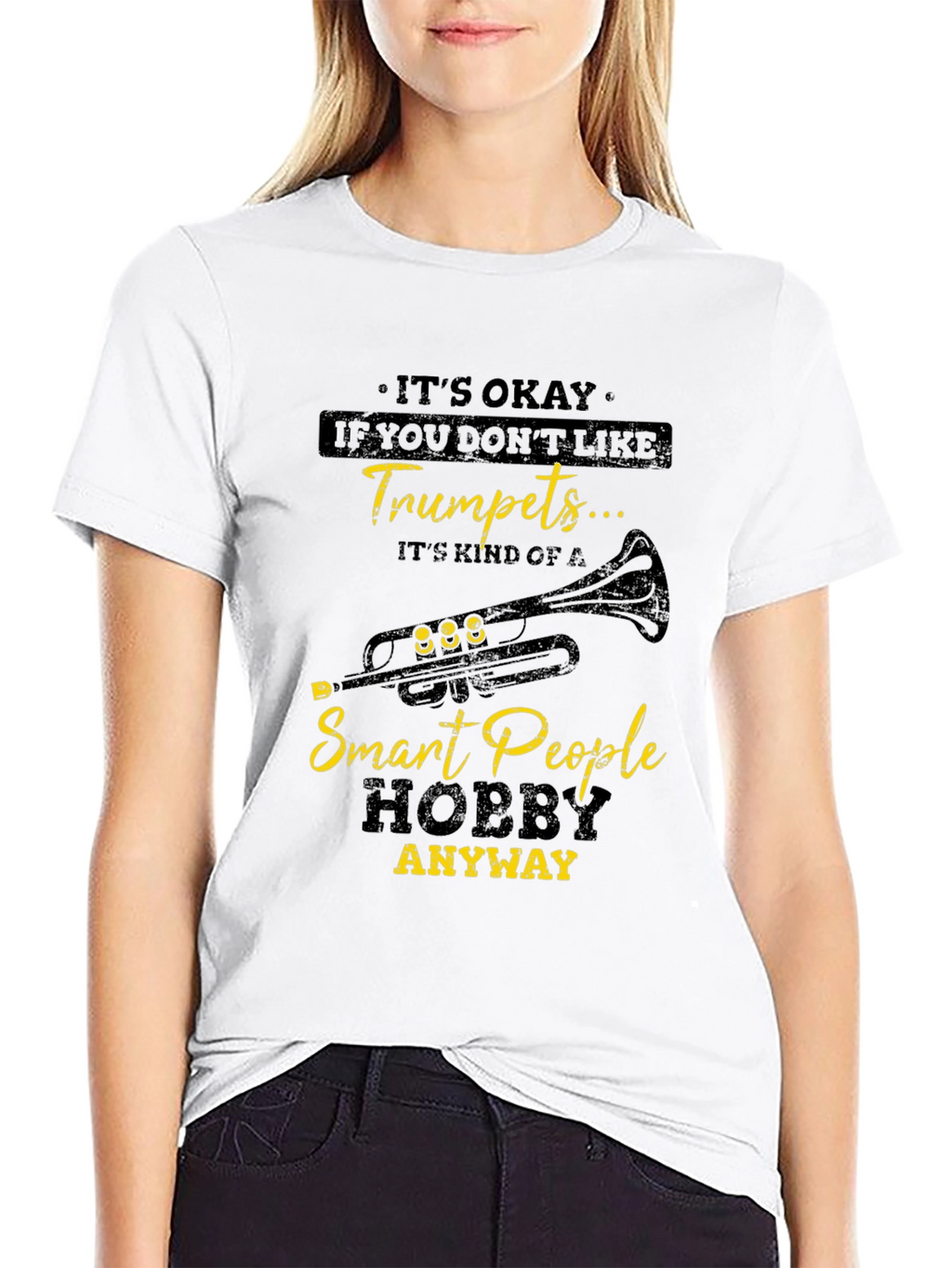 Trumpet Lover T-Shirt: Smart People Hobby