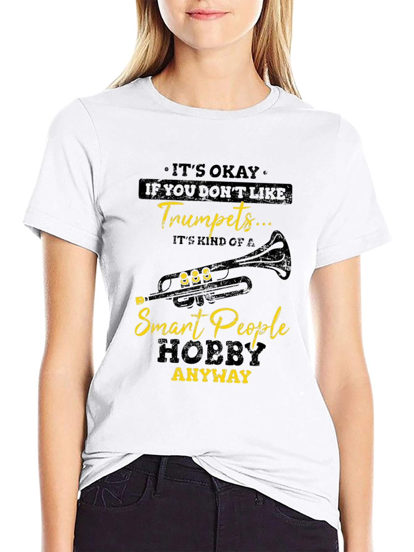Trumpet Lover T-Shirt: Smart People Hobby