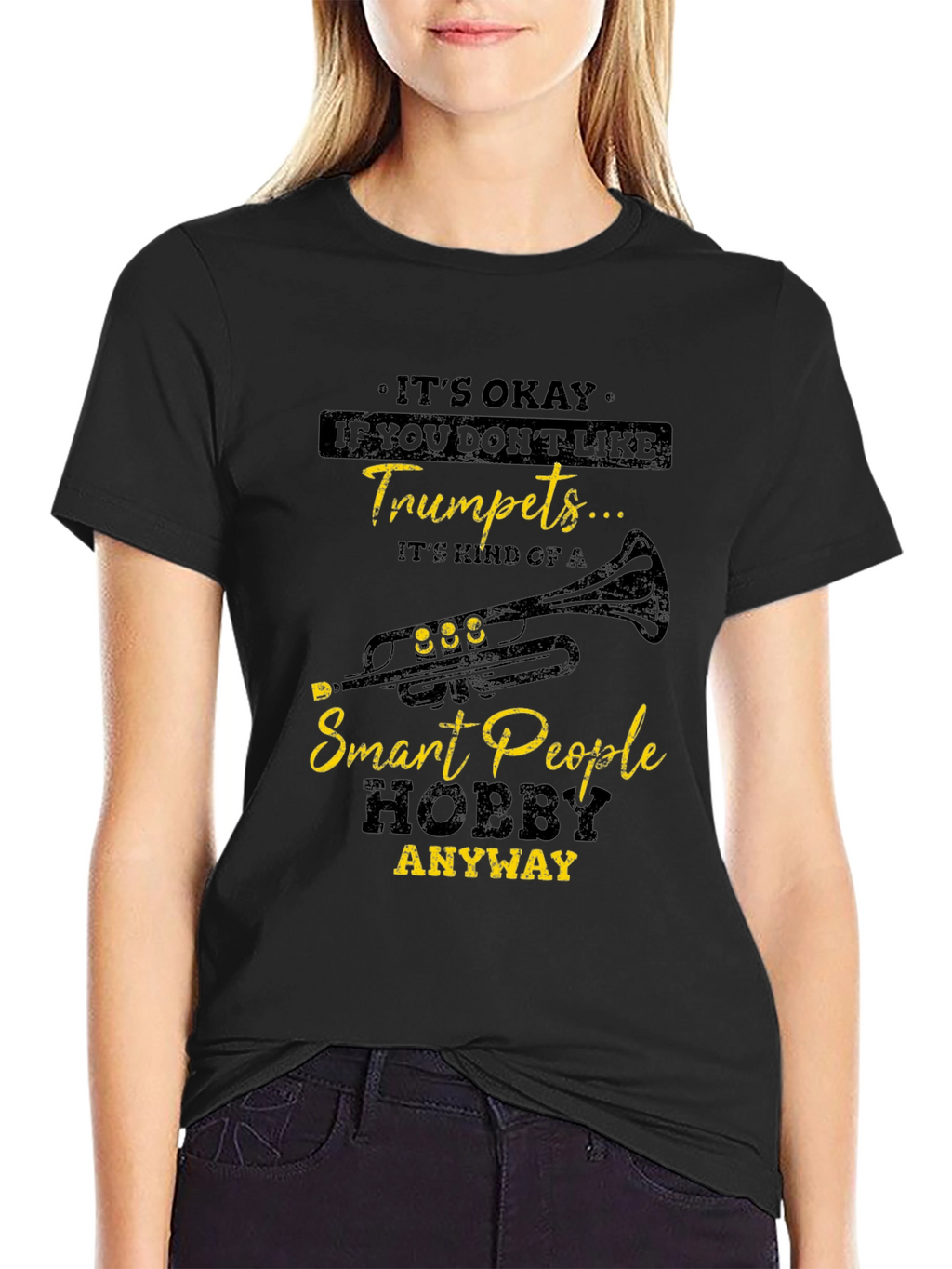 Trumpet Lover T-Shirt: Smart People Hobby