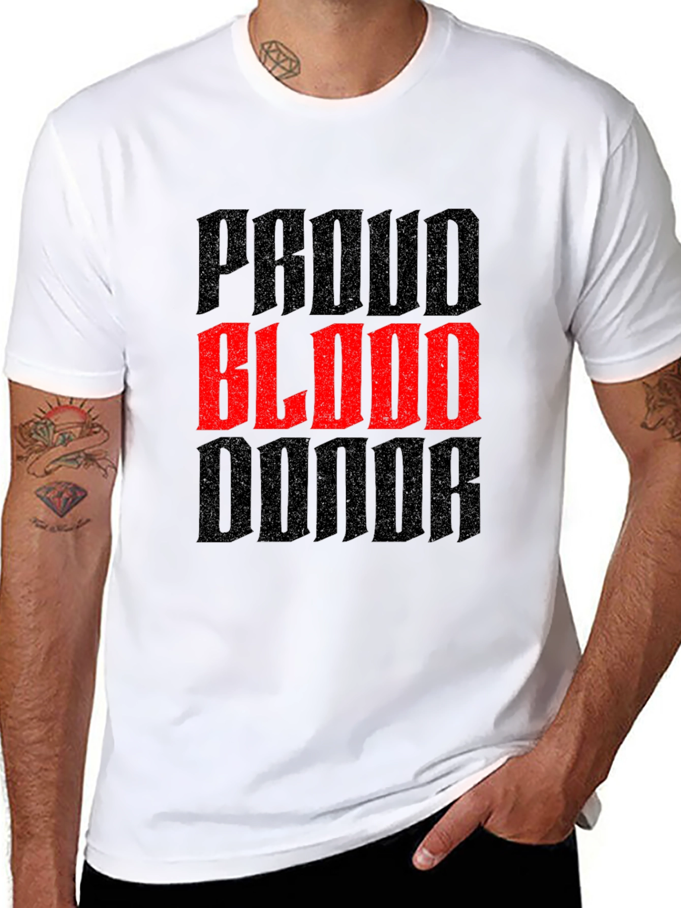 Proud Blood Donor T-Shirt - Blood Drive Support