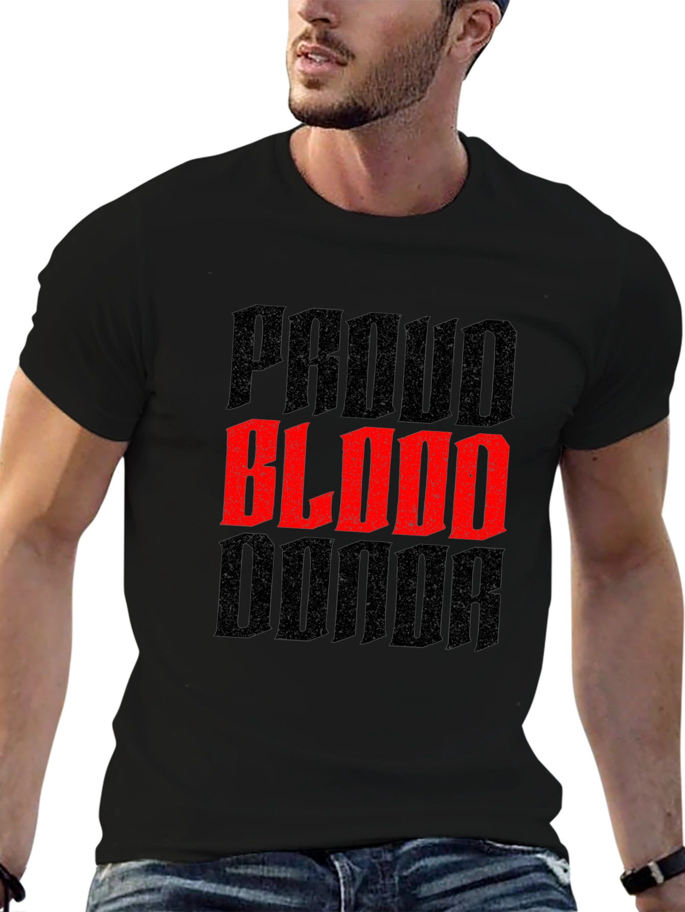 Proud Blood Donor T-Shirt - Blood Drive Support