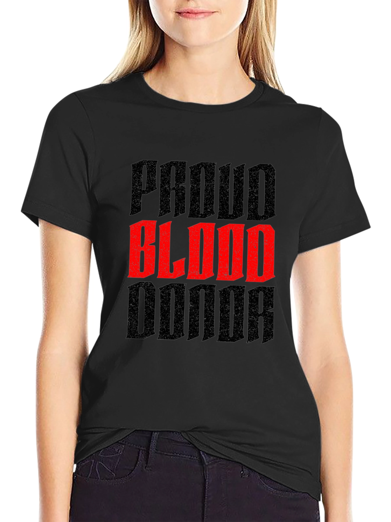 Proud Blood Donor T-Shirt - Blood Drive Support