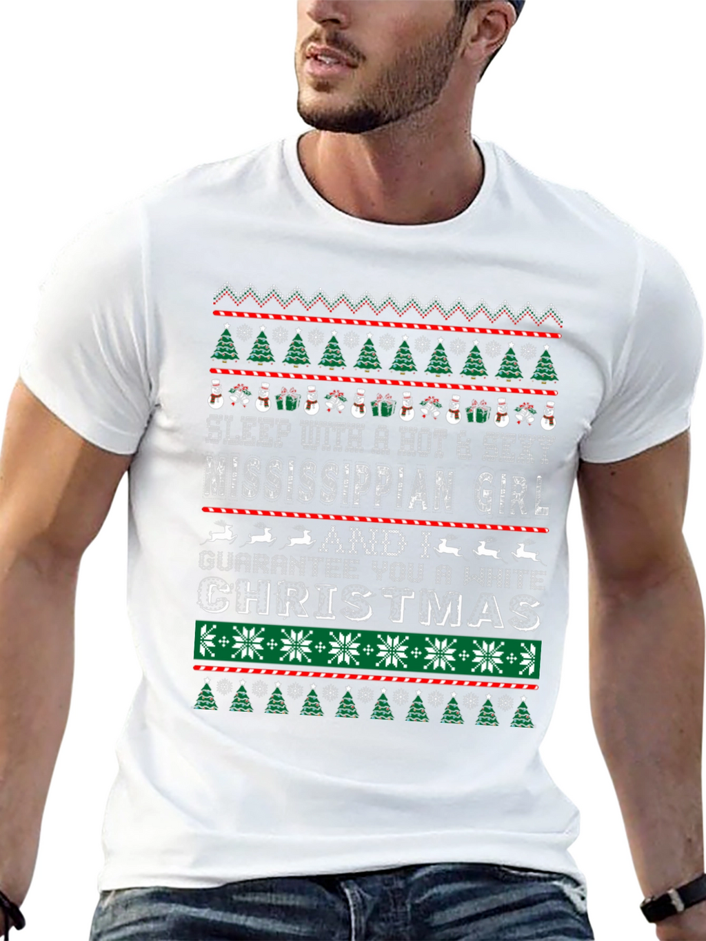 Mississippi Girl Christmas T-Shirt