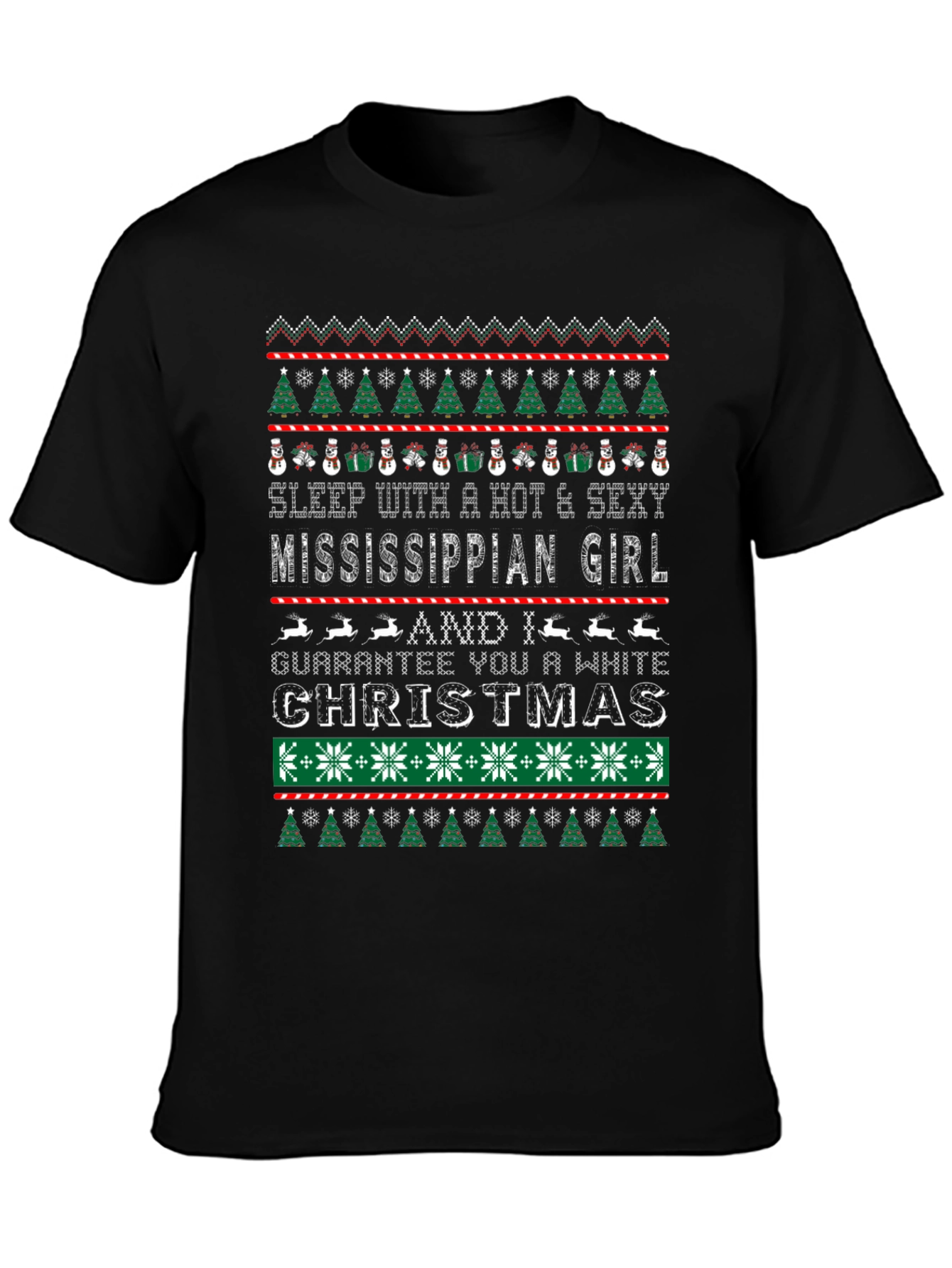 Mississippi Girl Christmas T-Shirt