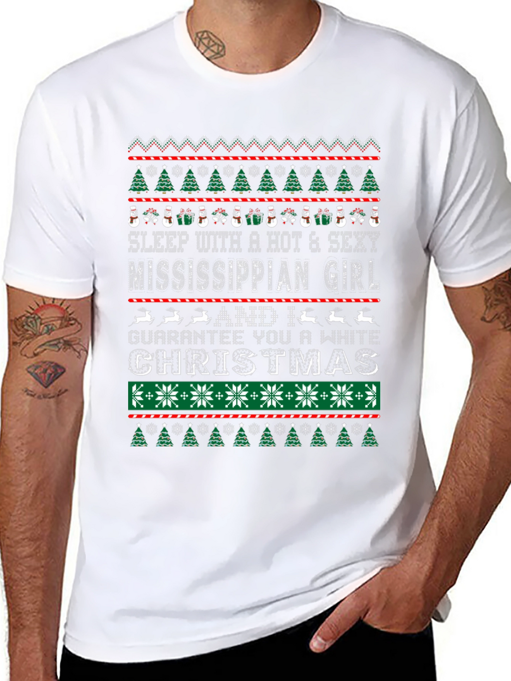 Mississippi Girl Christmas T-Shirt