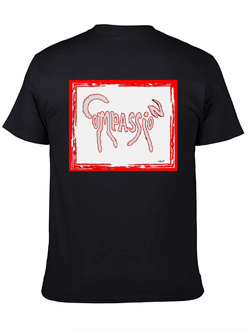 Compassion T-Shirt - Unique Graphic Tee for Men