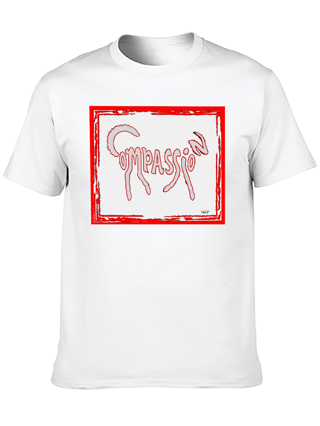 Compassion T-Shirt - Unique Graphic Tee for Men