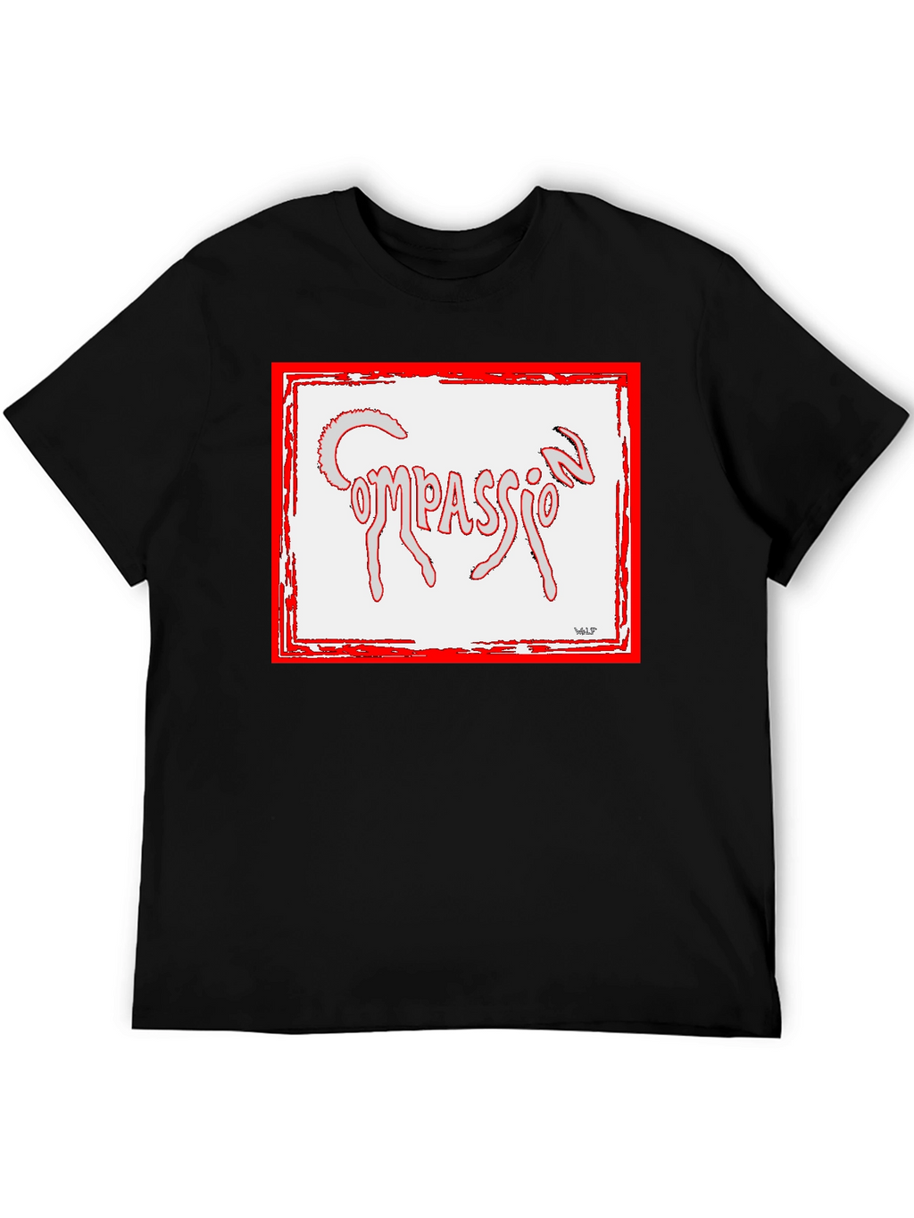 Compassion T-Shirt - Unique Graphic Tee for Men