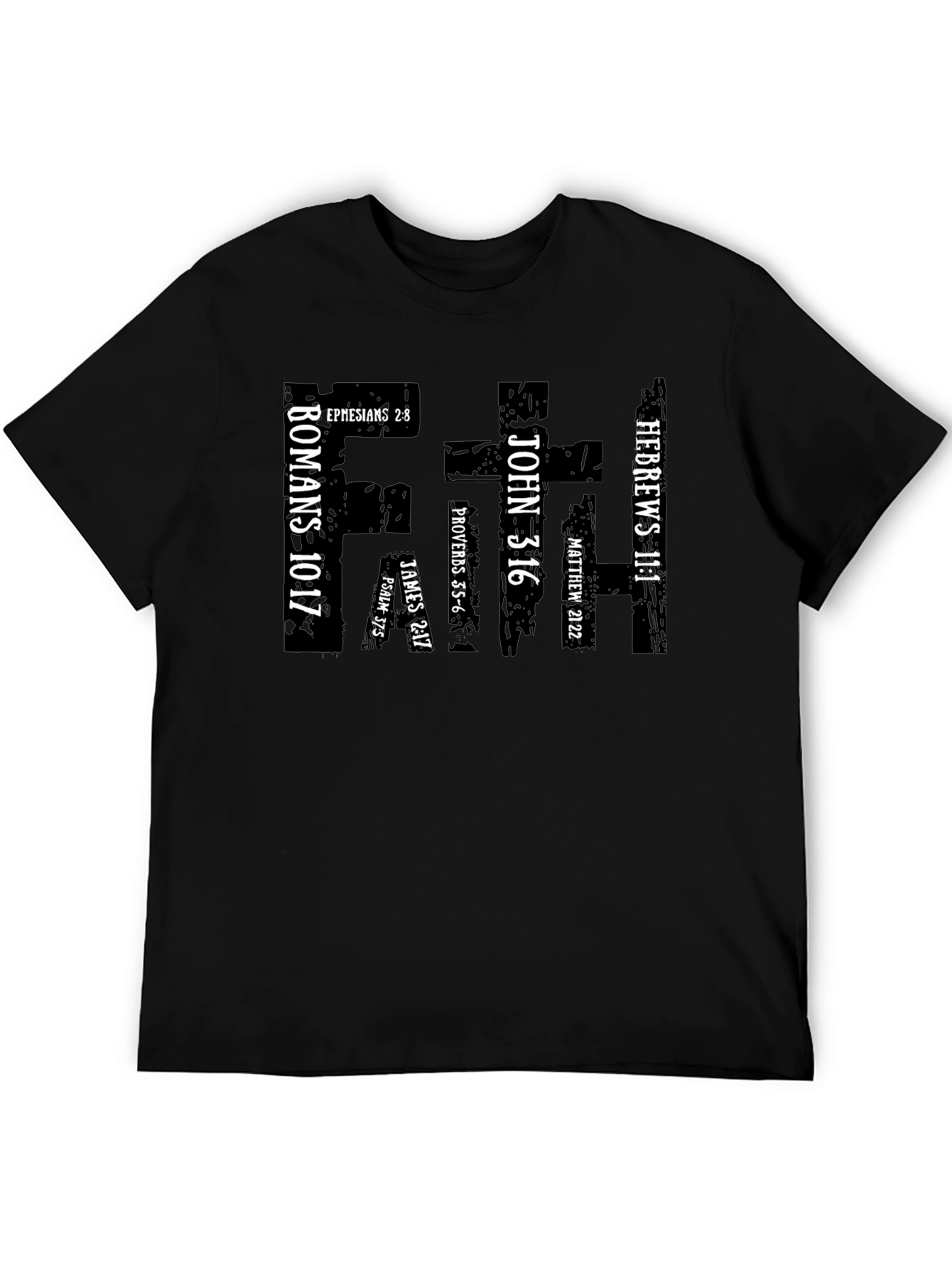 Faith Bible Verse Graphic T-Shirt
