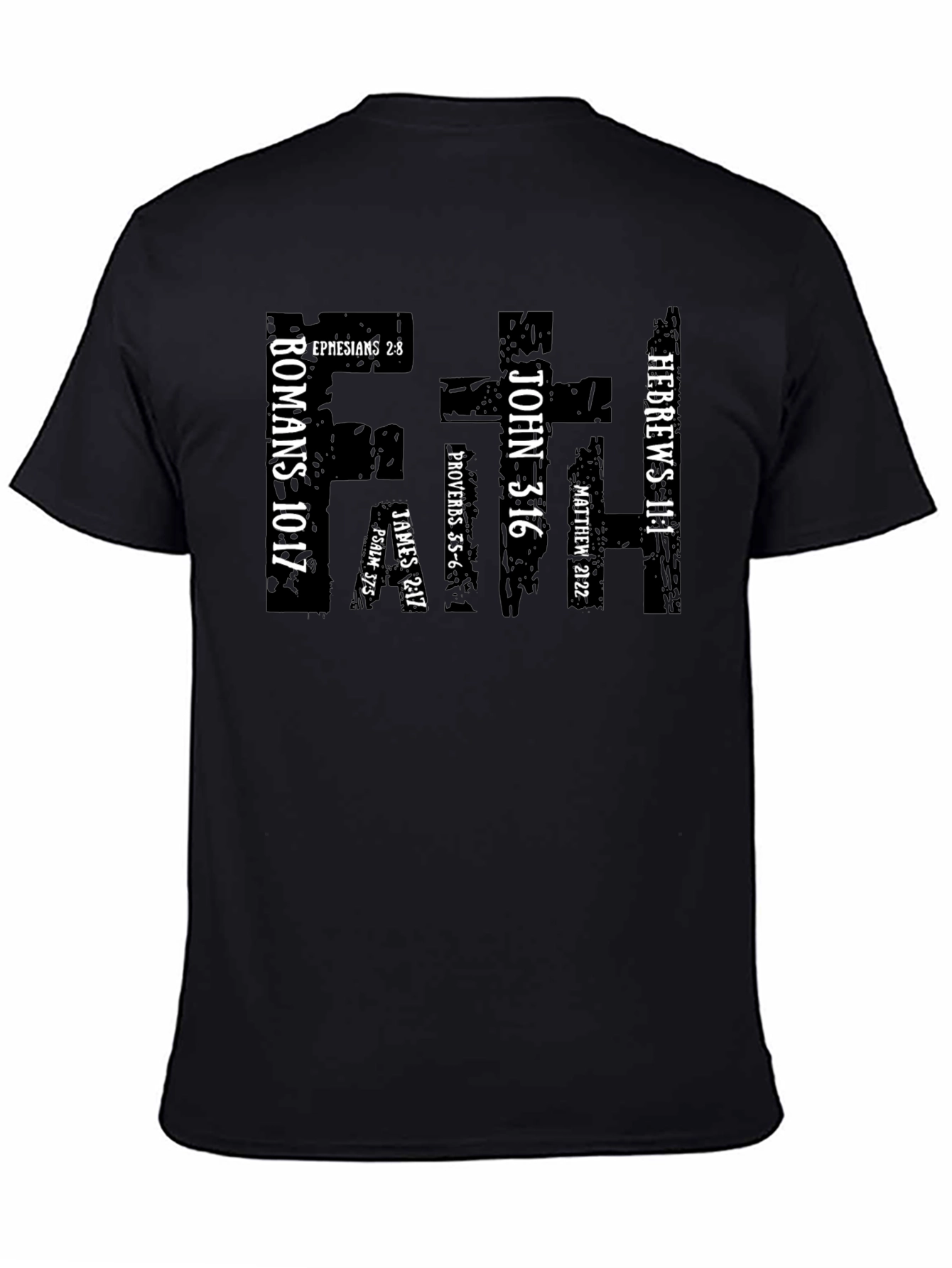 Faith Bible Verse Graphic T-Shirt