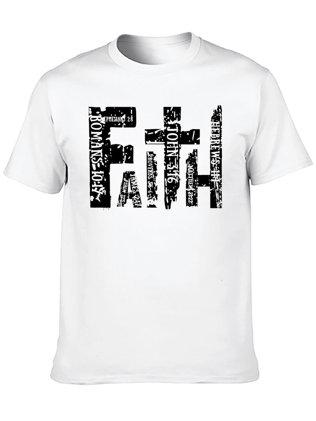 Faith Bible Verse Graphic T-Shirt