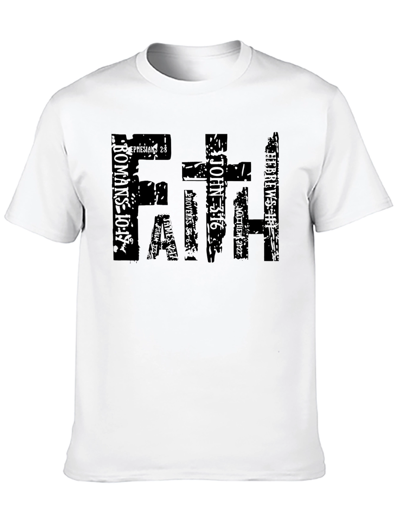 Faith Bible Verse Graphic T-Shirt