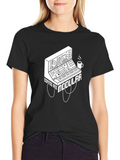 Coffee and Modular Synth Black T-Shirt