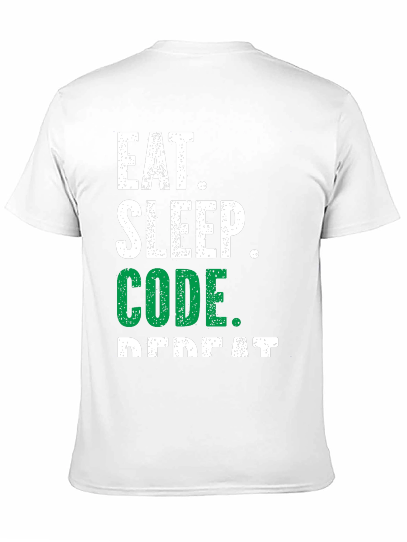 Eat Sleep Code Repeat Graphic Tee - Programmer Shirt