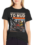 Scrubs to Mud ATV T-Shirt