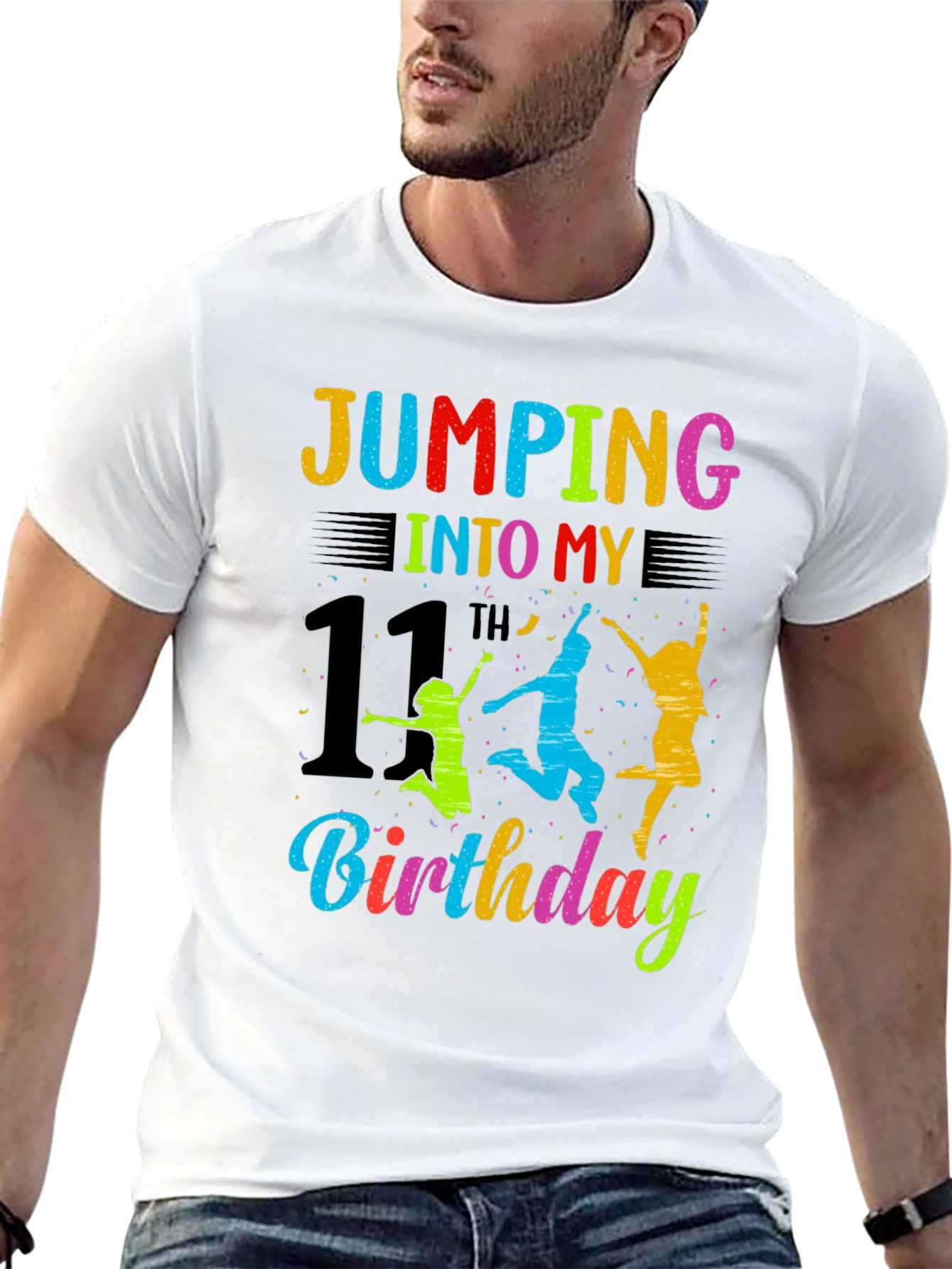 Jumping into My 11th Birthday T-Shirt