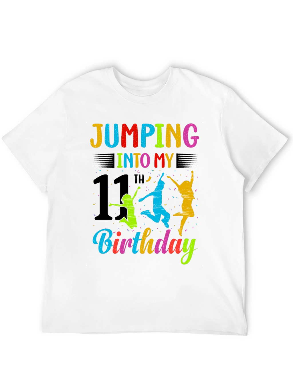 Jumping into My 11th Birthday T-Shirt