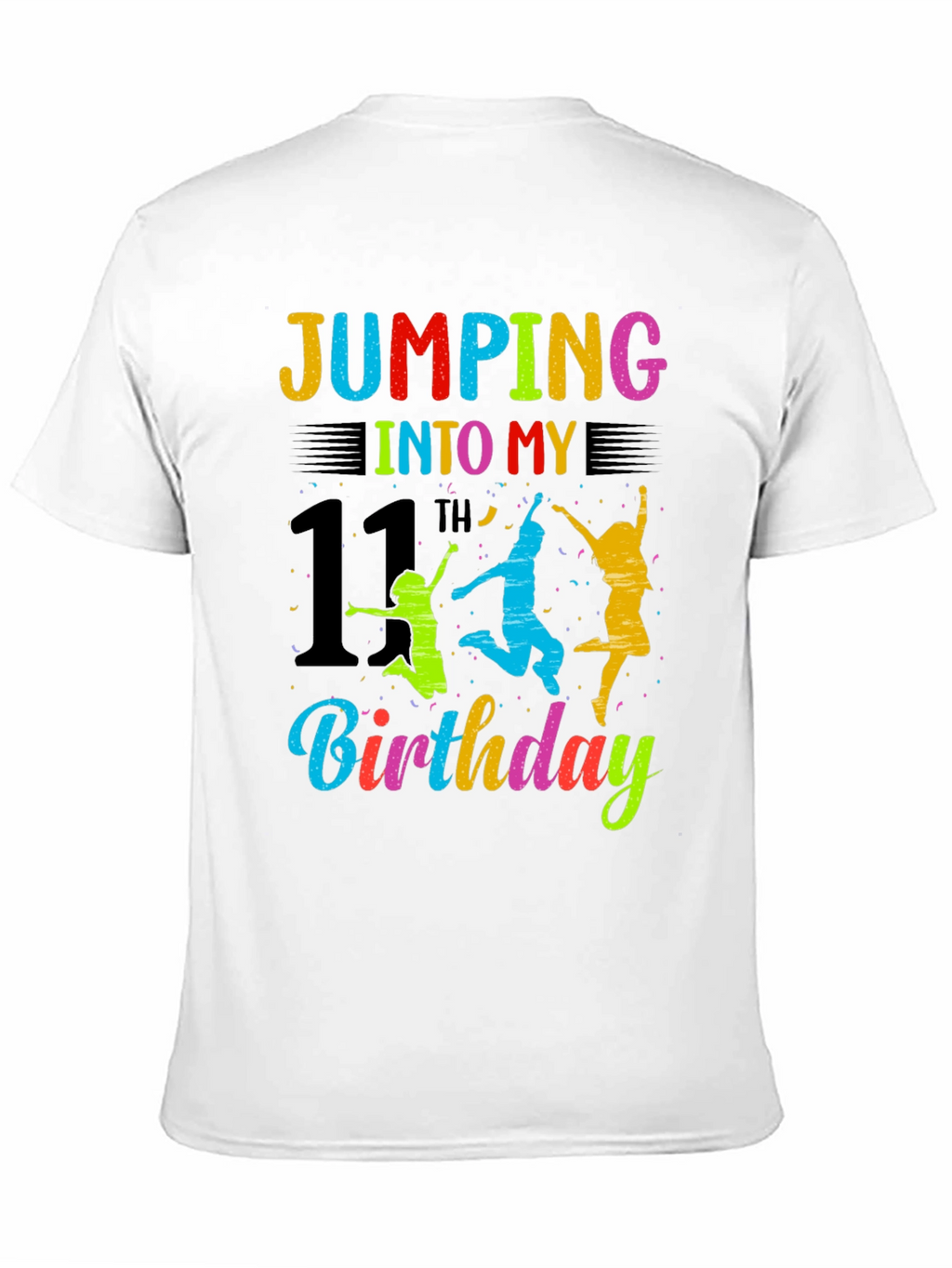 Jumping into My 11th Birthday T-Shirt