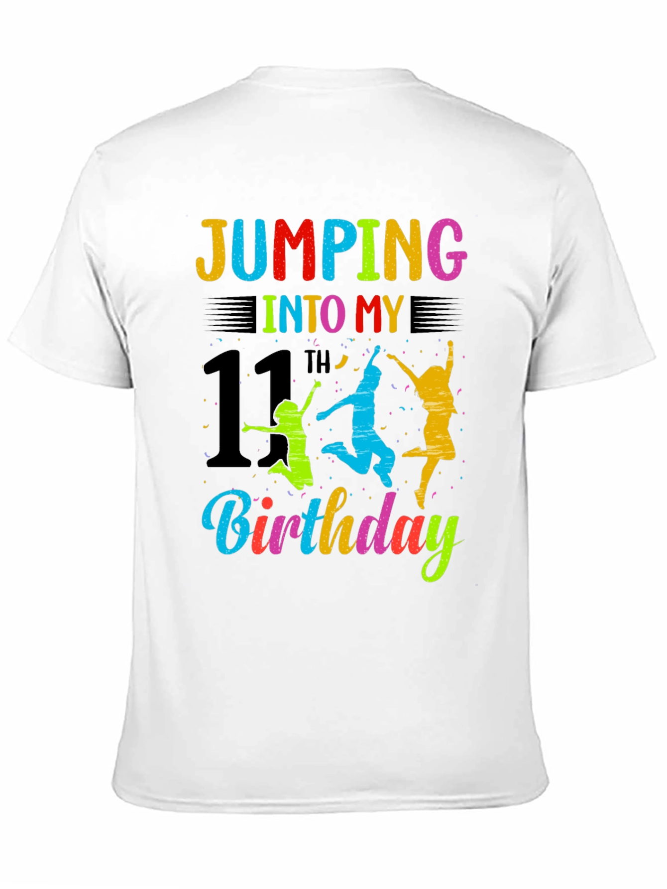 Jumping into My 11th Birthday T-Shirt