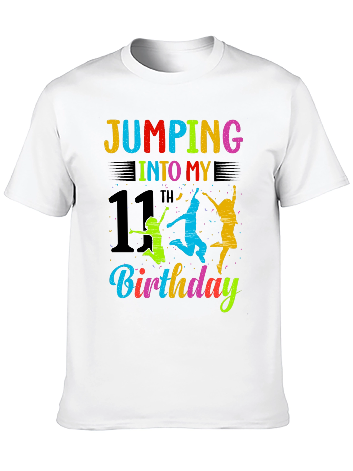 Jumping into My 11th Birthday T-Shirt