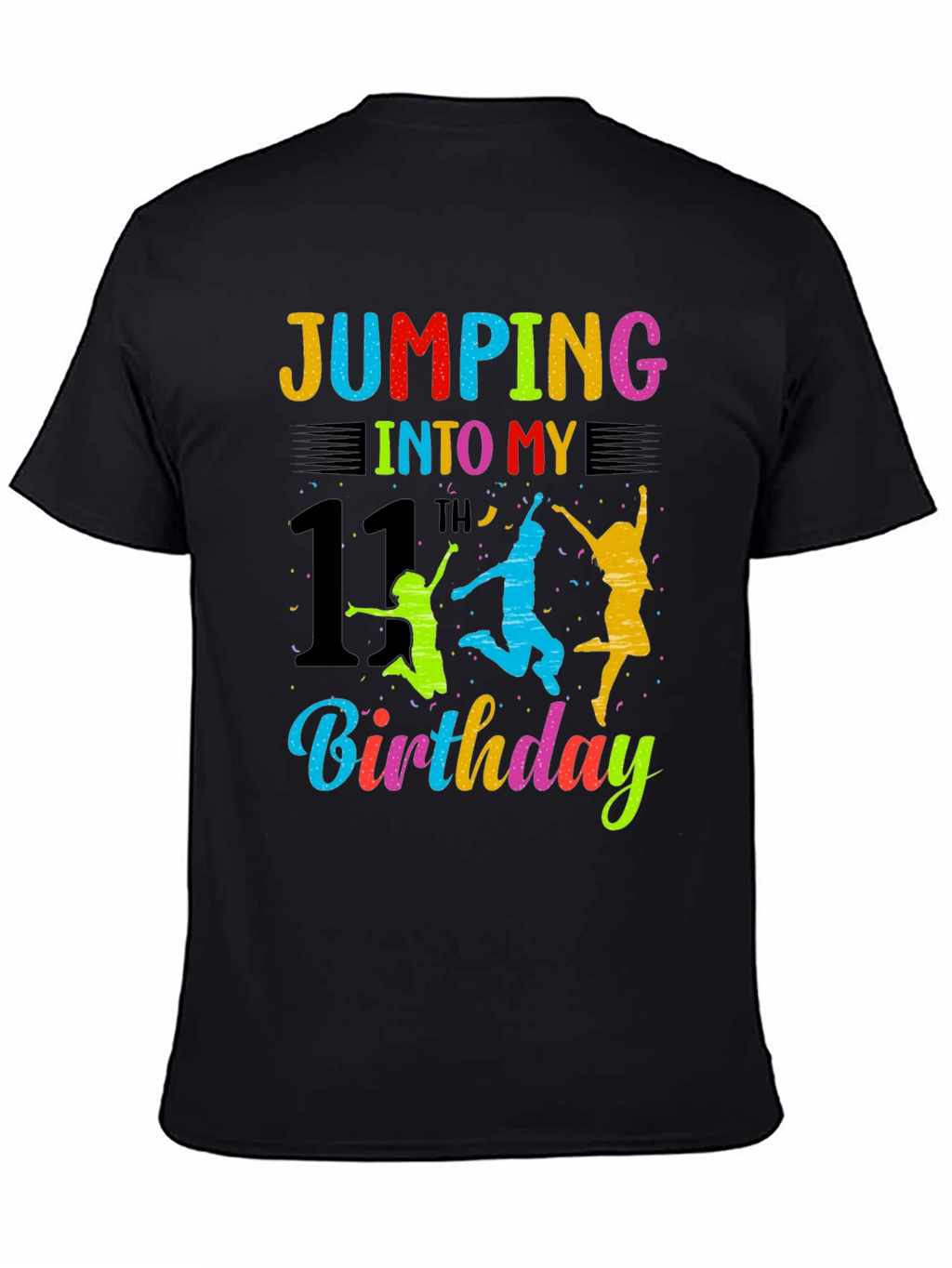Jumping into My 11th Birthday T-Shirt