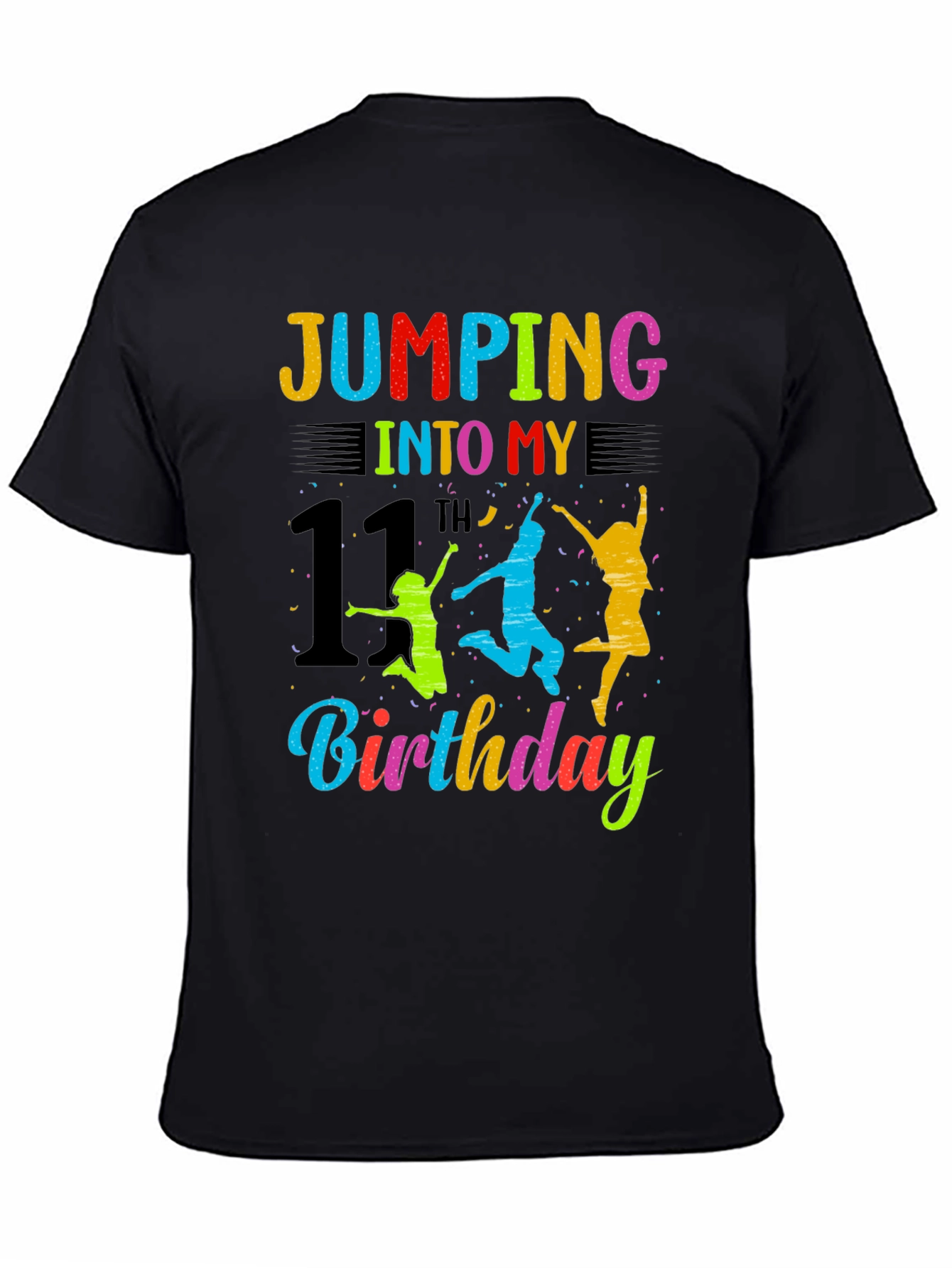Jumping into My 11th Birthday T-Shirt