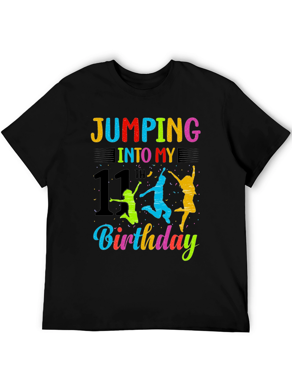 Jumping into My 11th Birthday T-Shirt