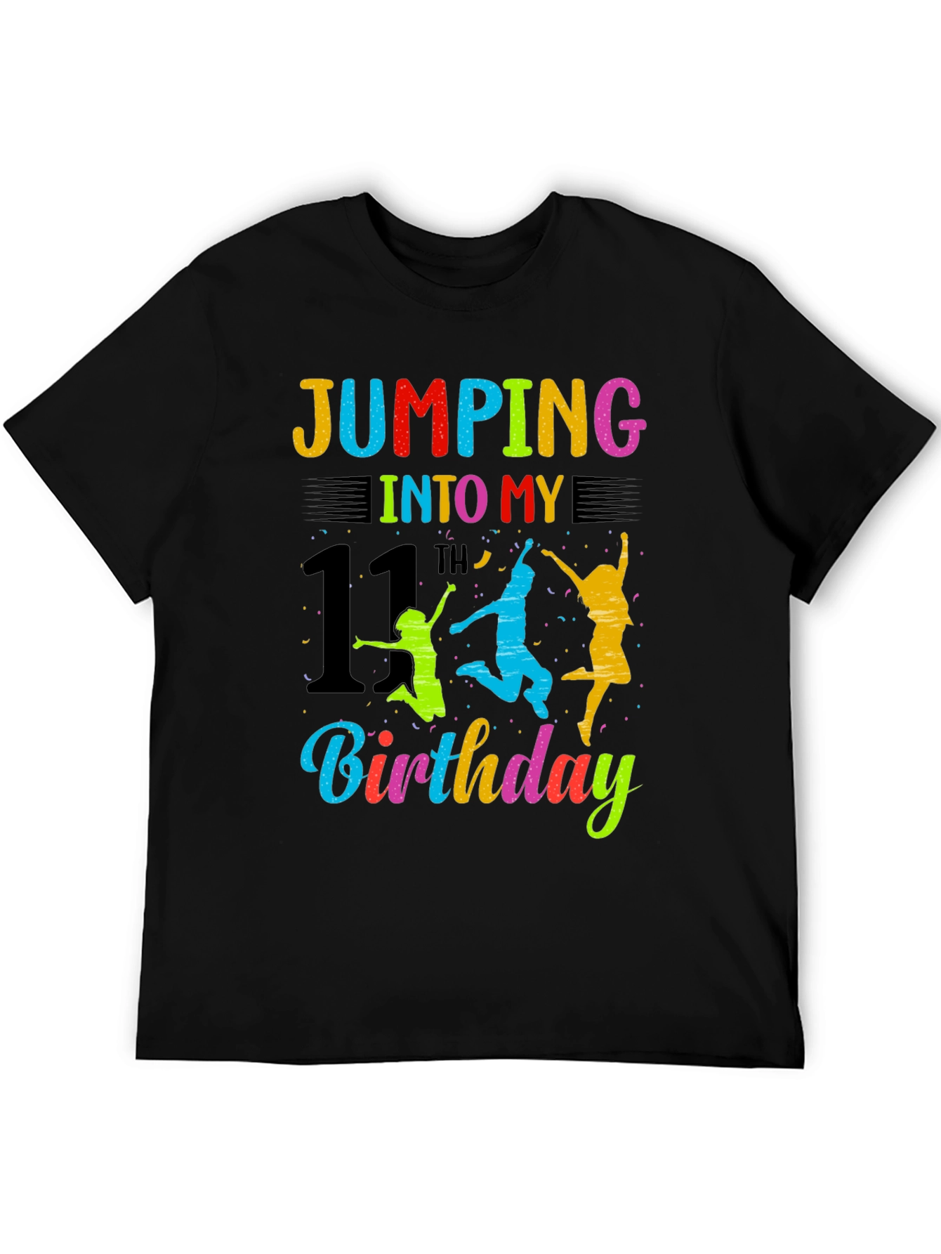 Jumping into My 11th Birthday T-Shirt