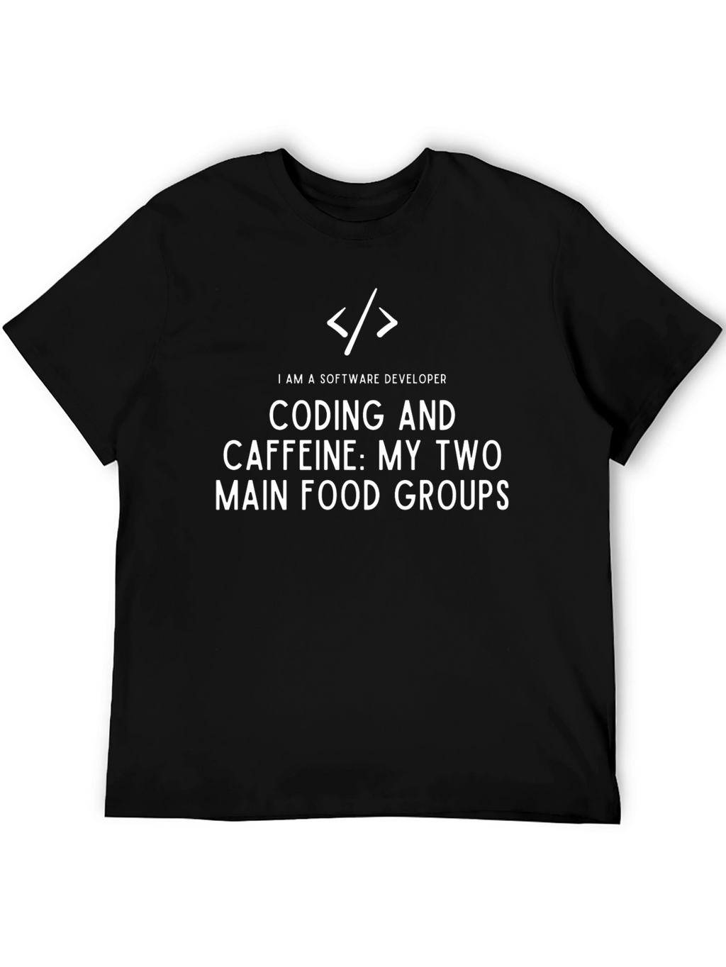 Software Developer Coding & Caffeine T-Shirt