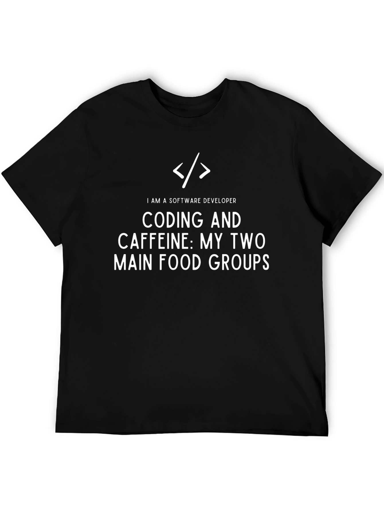 Software Developer Coding & Caffeine T-Shirt