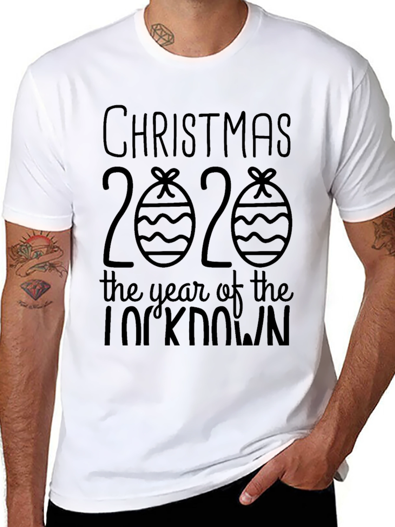 Christmas 2020 Lockdown Novelty T-Shirt