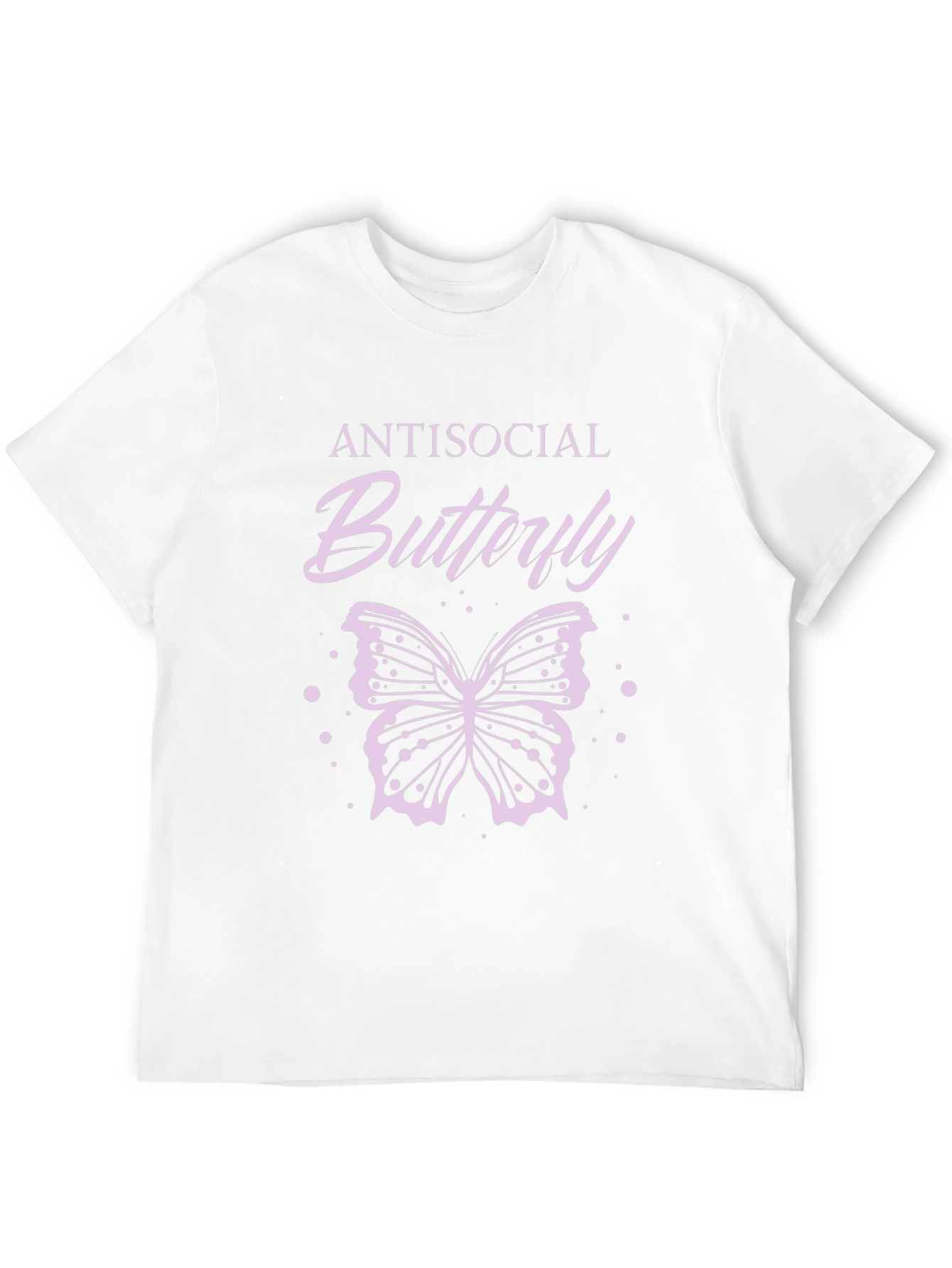 Antisocial Butterfly Graphic Tee - Black