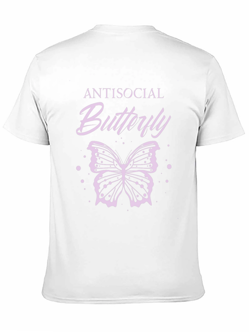Antisocial Butterfly Graphic Tee - Black