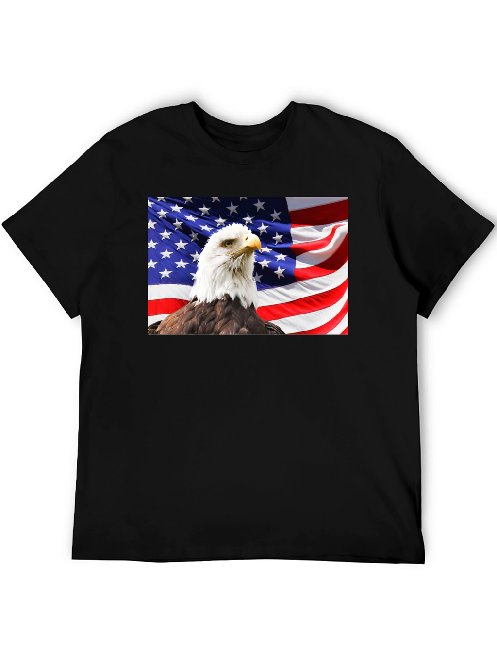 American Eagle Flag Graphic Tee