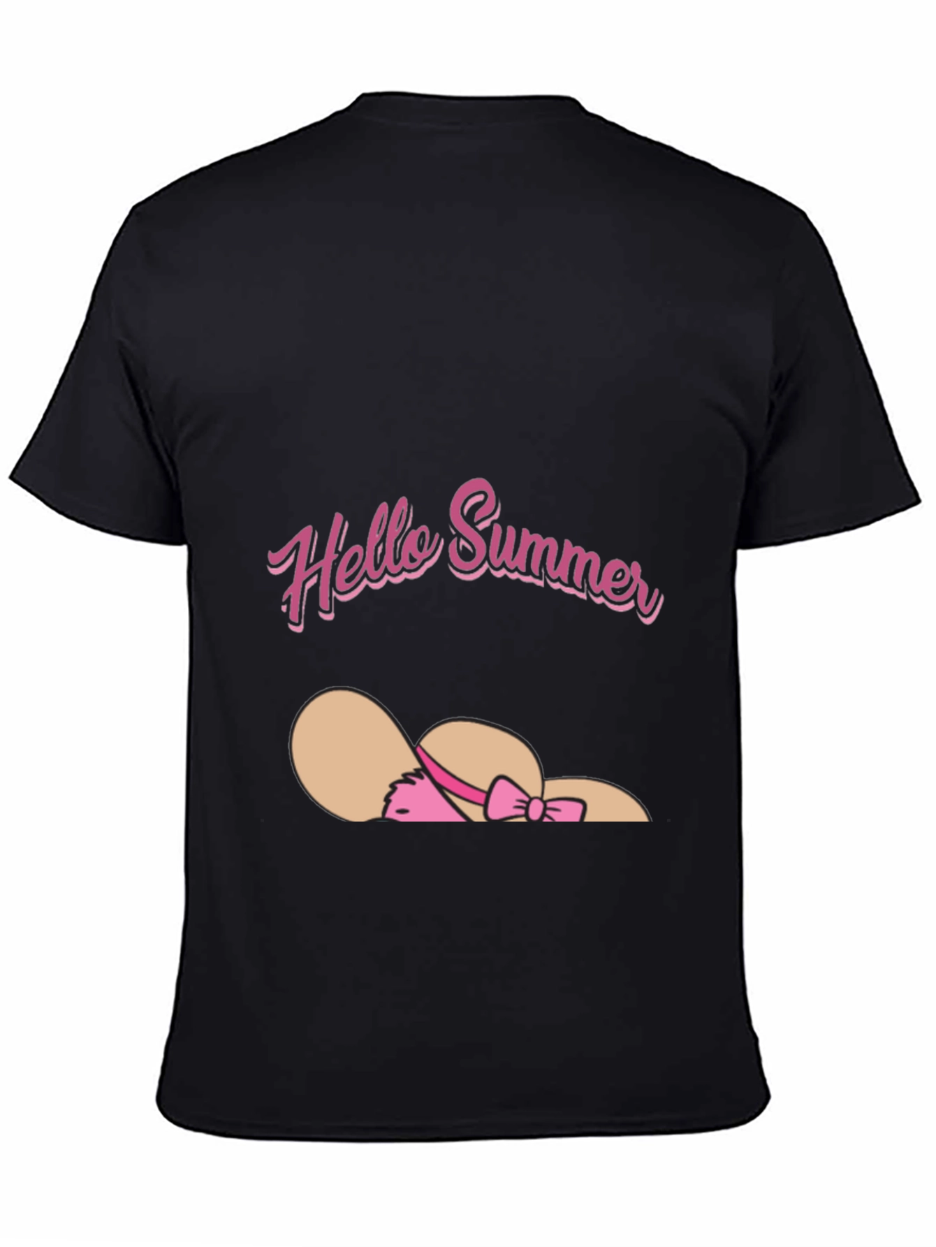 Hello Summer T-Shirt: Hat Graphic Tee