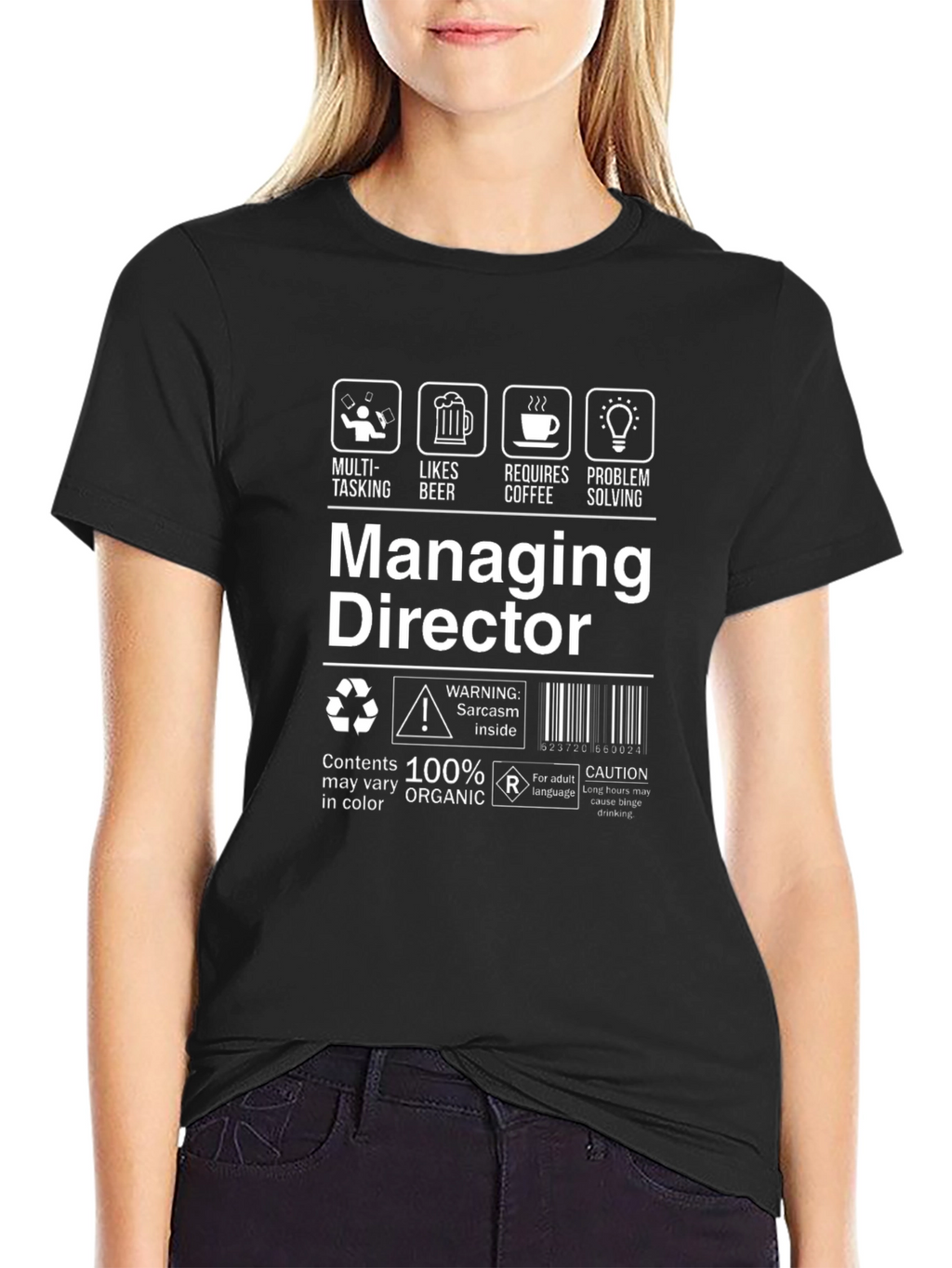 Managing Director Funny Graphic T-Shirt