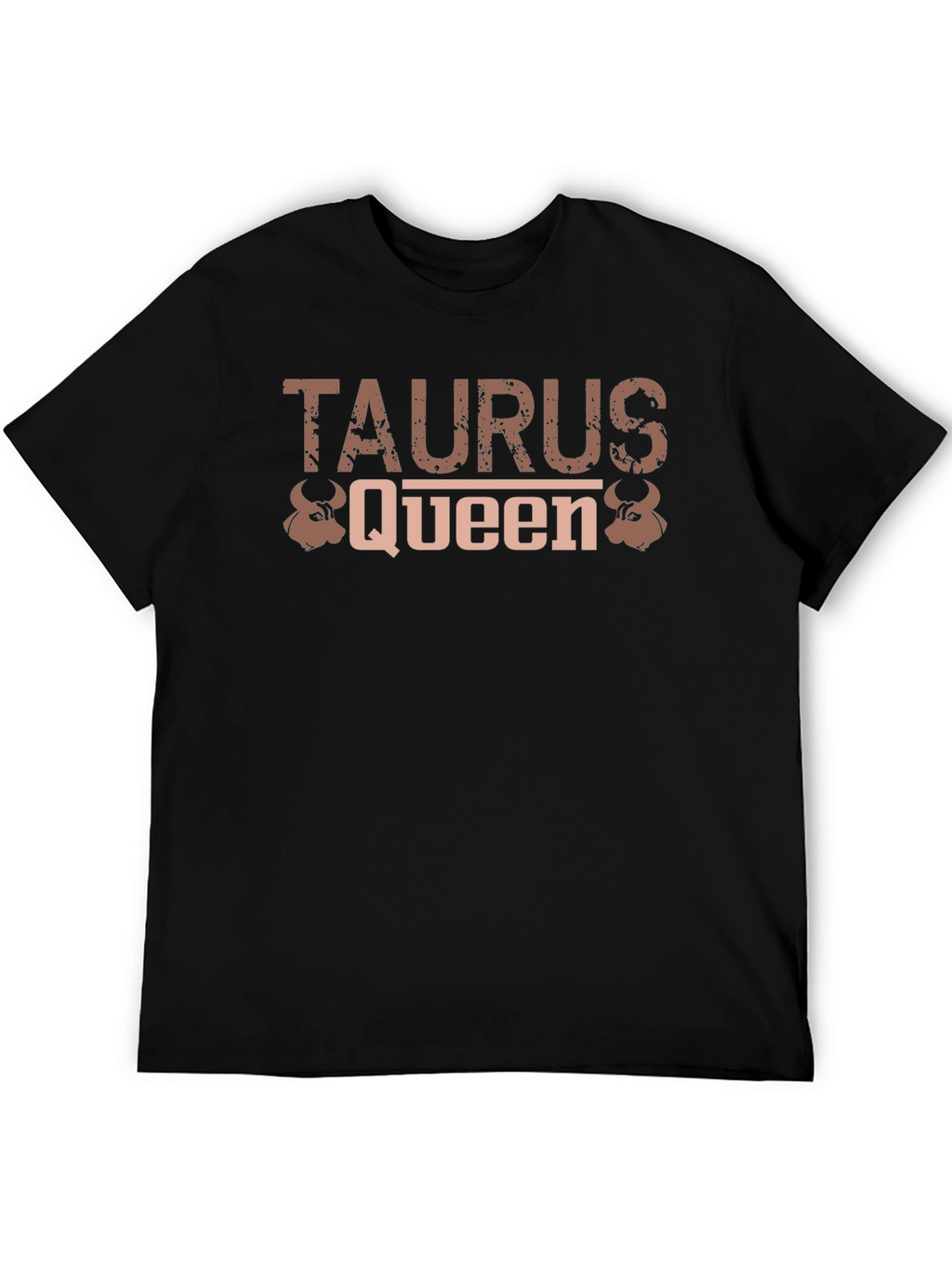 Taurus Queen Black Graphic Tee