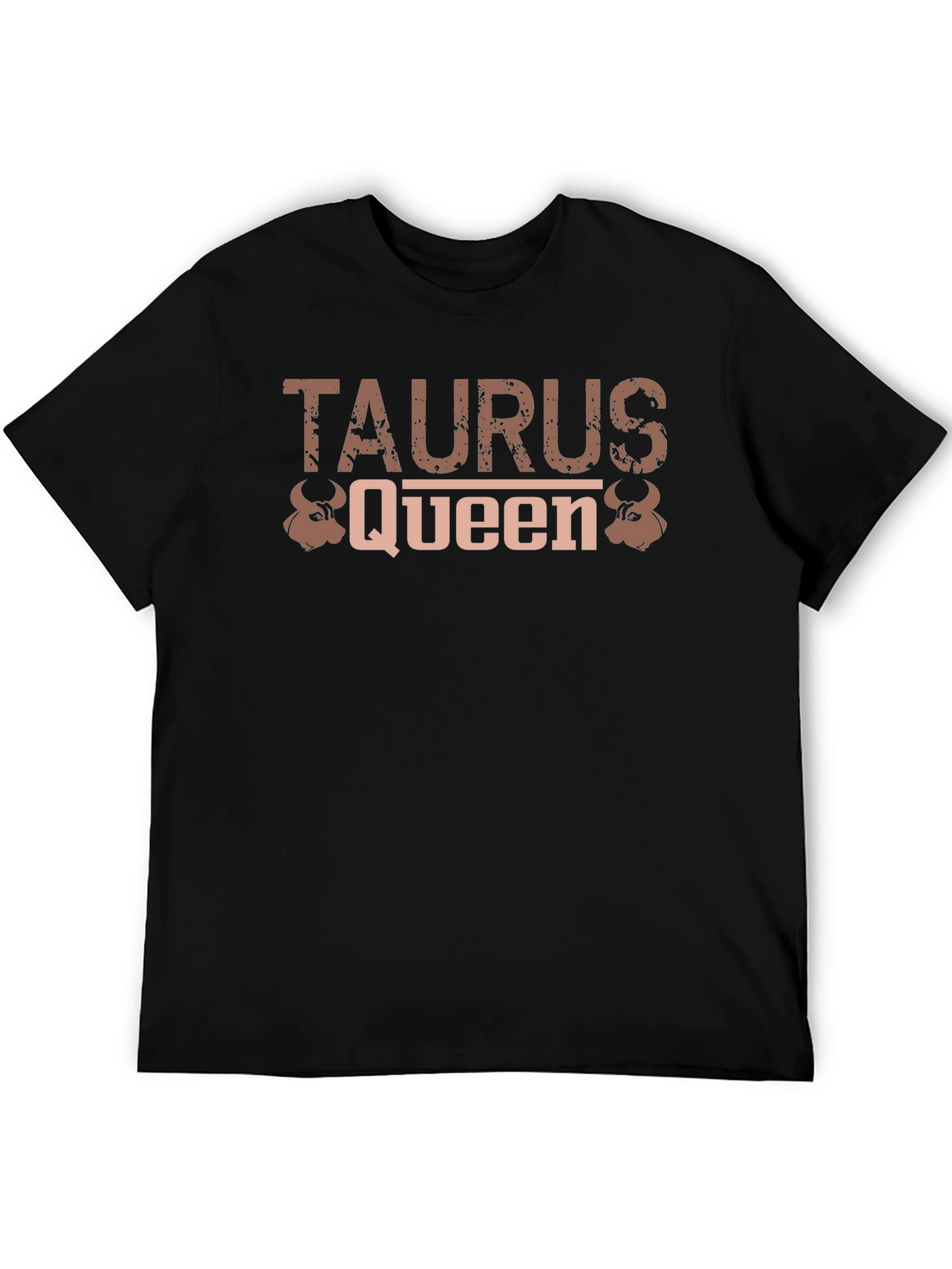 Taurus Queen Black Graphic Tee