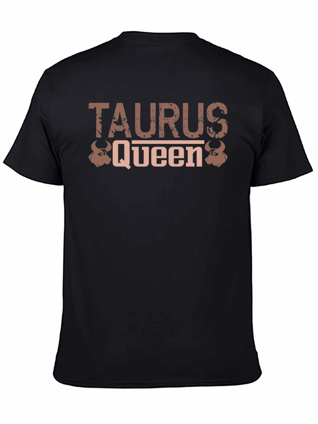 Taurus Queen Black Graphic Tee